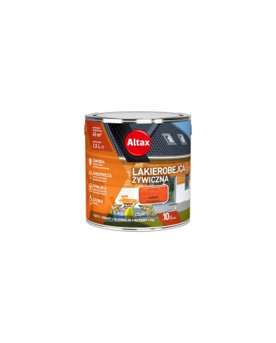 ALTAX Lakierobejca żywiczna 2,5 L - Mahoń | Ochrona i Estetyka ALTAX Lakierobejca żywiczna 2,5 L - Mahoń | Ochrona i Estetyka