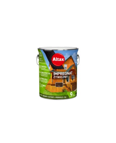 ALTAX Impregnat żywiczny 4,5 L brąz - Ochrona i estetyka drewna ALTAX Impregnat żywiczny 4,5 L brąz - Ochrona i estetyka drewna