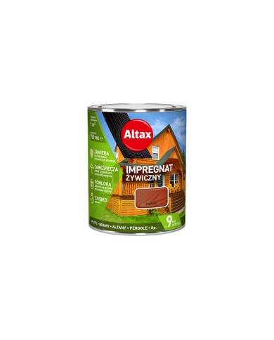 ALTAX Impregnat żywiczny 0,75 L mahoń - Ochrona i estetyka ALTAX Impregnat żywiczny 0,75 L mahoń - Ochrona i estetyka
