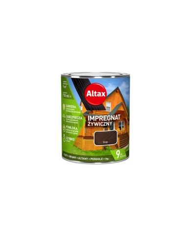 Impregnat żywiczny 0,75 L brąz ALTAX - Ochrona i estetyka