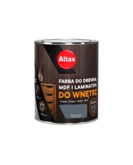 Farba do drewna i MDF 0,75 L antracyt ALTAX - idealna do wnętrz Farba do drewna i MDF 0,75 L antracyt ALTAX - idealna do wnętrz