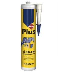 Silikon bezbarwny 280 ml SUPER PLUS - uniwersalne zastosowanie Silikon bezbarwny 280 ml SUPER PLUS - uniwersalne zastosowanie