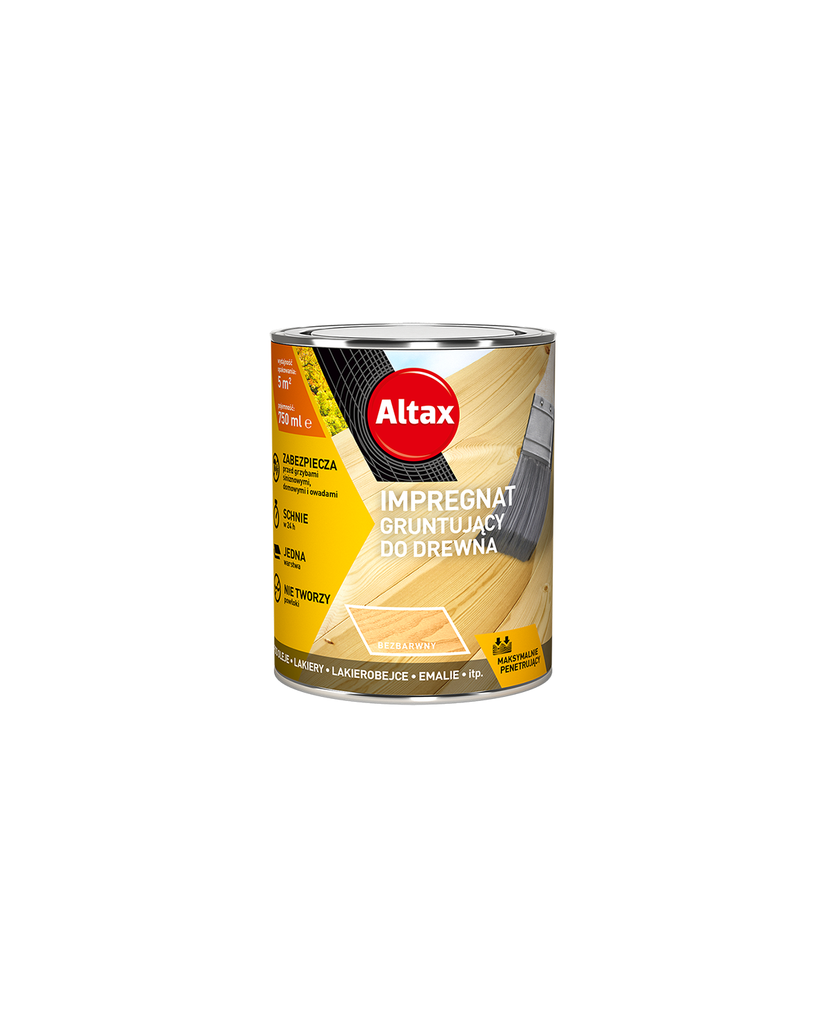 Impregnat gruntujący 0,75 L ALTAX - Ochrona i trwałość Impregnat gruntujący 0,75 L ALTAX - Ochrona i trwałość