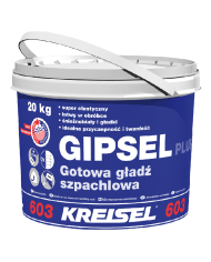 Gipsel Plus 603 - Gotowa Gładź Szpachlowa do Wnętrz Gipsel Plus 603 - Gotowa Gładź Szpachlowa do Wnętrz