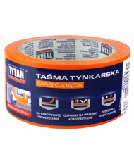 Taśma tynkarska 38mm x 50m pomarańczowa Tytan Professional Taśma tynkarska 38mm x 50m pomarańczowa Tytan Professional