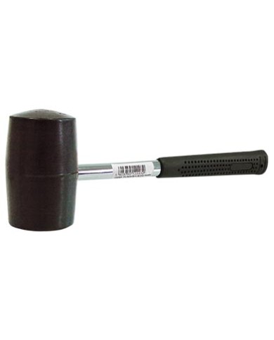 Młotek gumowy 680 g - fi 65 mm, metalowo-gumowa rękojeść MEGA