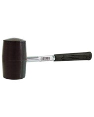Młotek gumowy 680 g - fi 65 mm, metalowo-gumowa rękojeść MEGA