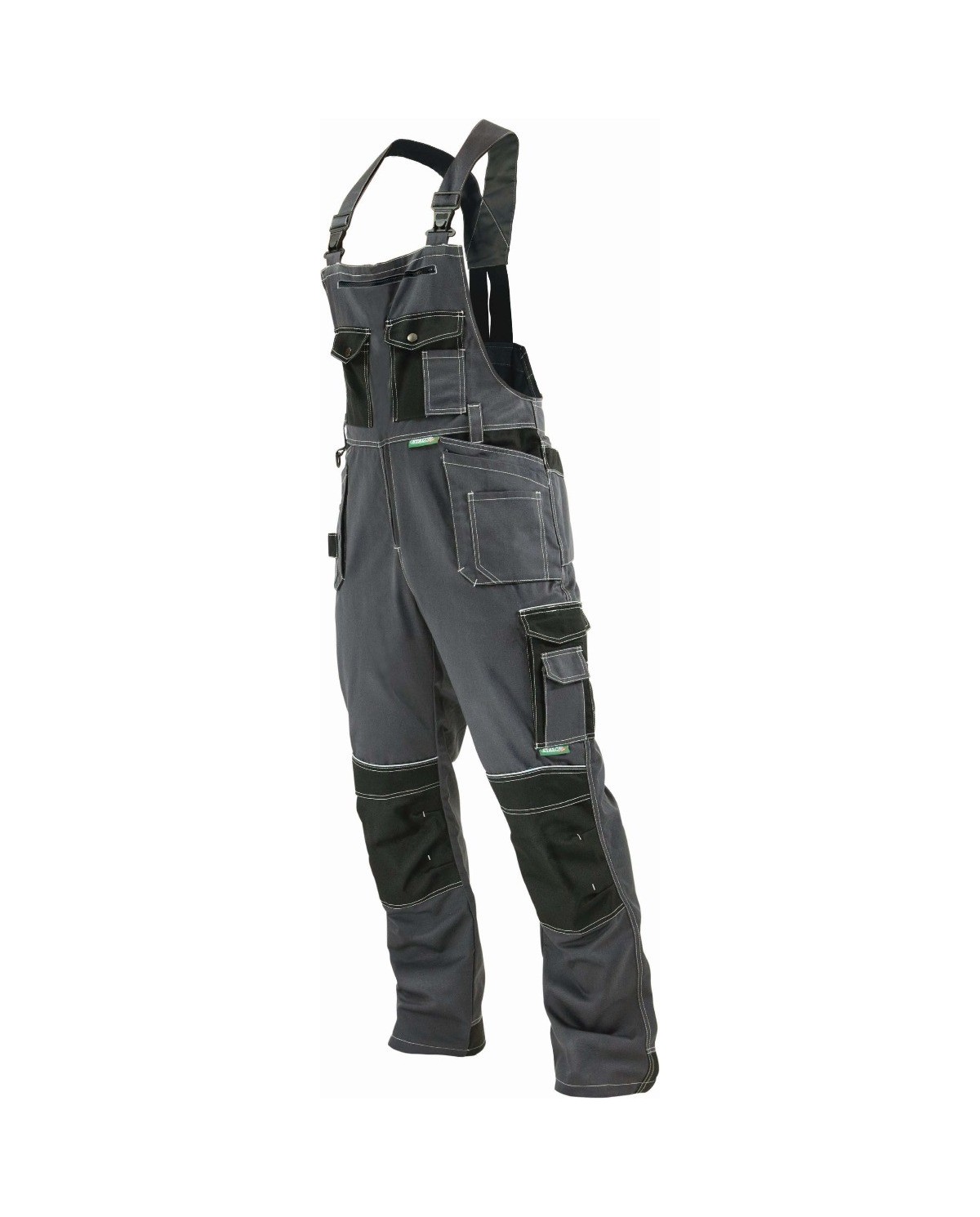 Spodnie robocze Allround Line L-52 STALCO PREMIUM - Szaro-Czarne
