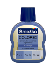 Pigment Colorex 50 granatowy 100 ml - ŚNIEŻKA | Kolor i Jakość Pigment Colorex 50 granatowy 100 ml - ŚNIEŻKA | Kolor i Jakość