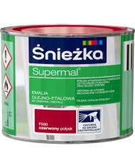 Farba Supermal Czerwony 0,2 L - ŚNIEŻKA | Wysoka Jakość Farba Supermal Czerwony 0,2 L - ŚNIEŻKA | Wysoka Jakość