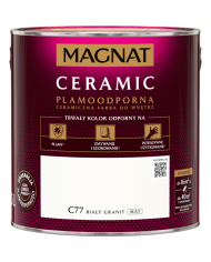 Farba ceramiczna biały granit C77 5L MAGNAT - Wysoka jakość Farba ceramiczna biały granit C77 5L MAGNAT - Wysoka jakość
