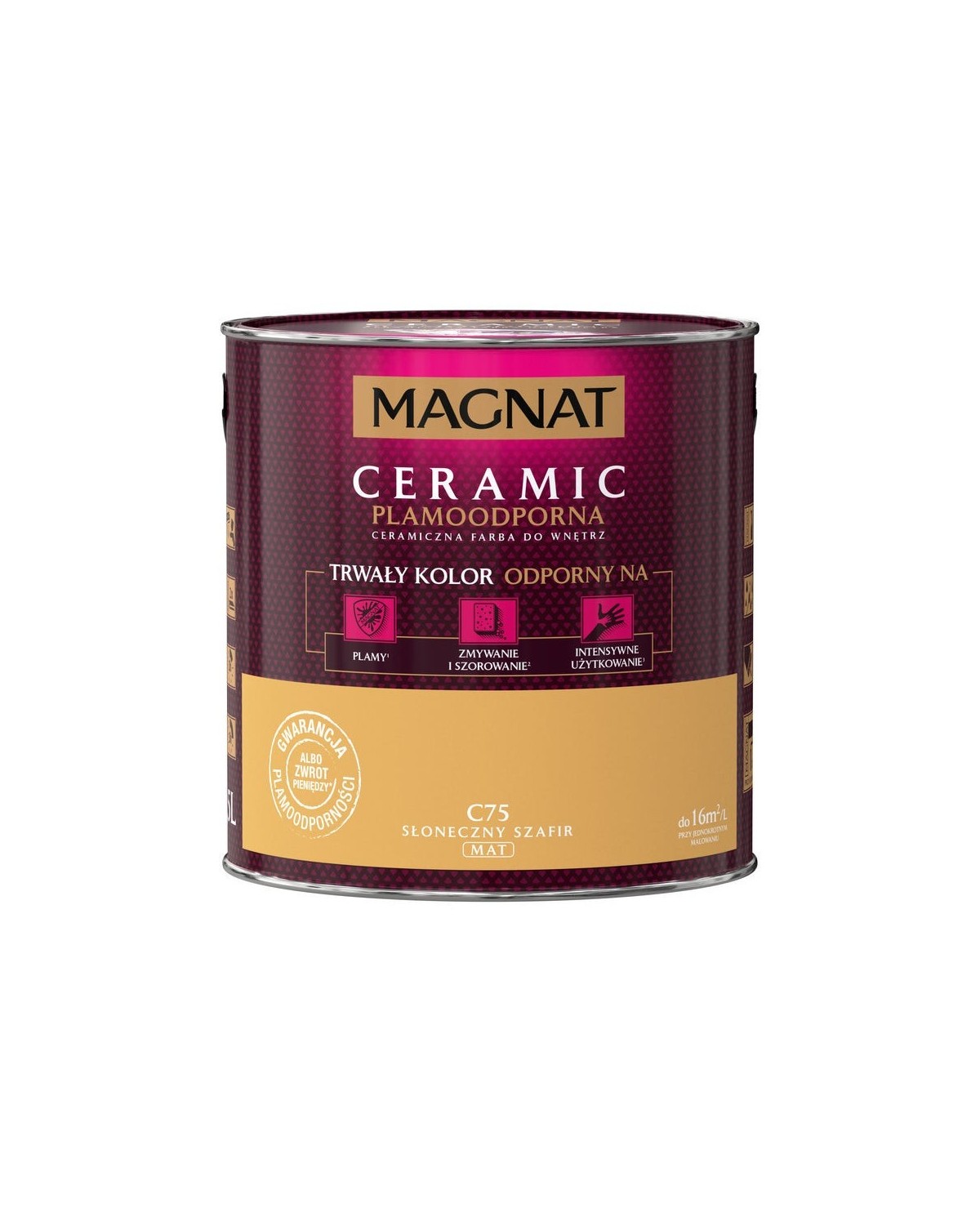 Farba ceramiczna 2,5 L Słoneczny Szafir MAGNAT - Wysoka Jakość