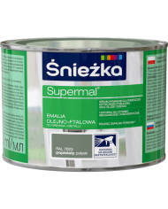 Farba Supermal popielaty 0,4 L - ŚNIEŻKA | Wysoka jakość Farba Supermal popielaty 0,4 L - ŚNIEŻKA | Wysoka jakość