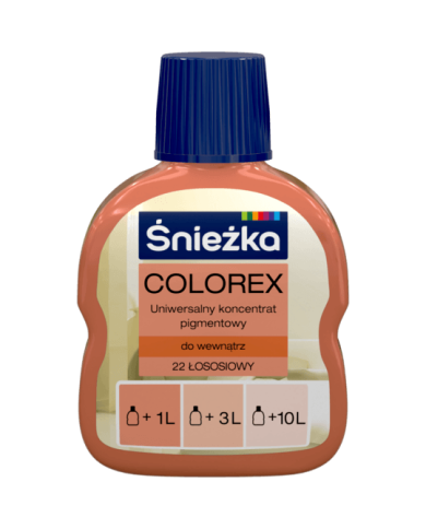 Pigment Colorex 22 Łososiowy 100 ml - ŚNIEŻKA | Kolor i Jakość Pigment Colorex 22 Łososiowy 100 ml - ŚNIEŻKA | Kolor i Jakość