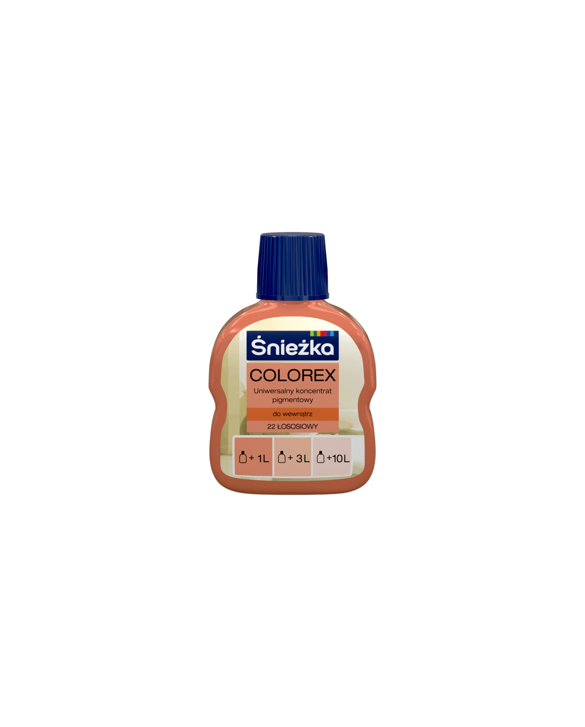 Pigment Colorex 22 Łososiowy 100 ml - ŚNIEŻKA | Kolor i Jakość Pigment Colorex 22 Łososiowy 100 ml - ŚNIEŻKA | Kolor i Jakość