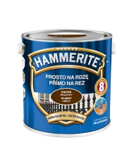 Farba do metalu 2,5 L połysk brązowy HAMMERITE - wysoka jakość Farba do metalu 2,5 L połysk brązowy HAMMERITE - wysoka jakość