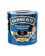 Farba do metalu 2,5 L czarny połysk HAMMERITE - trwałość i styl Farba do metalu 2,5 L czarny połysk HAMMERITE - trwałość i styl