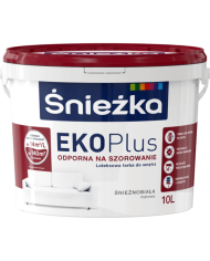 Farba biała Eko Plus 10 L ŚNIEŻKA - Wysoka jakość i ekologia Farba biała Eko Plus 10 L ŚNIEŻKA - Wysoka jakość i ekologia