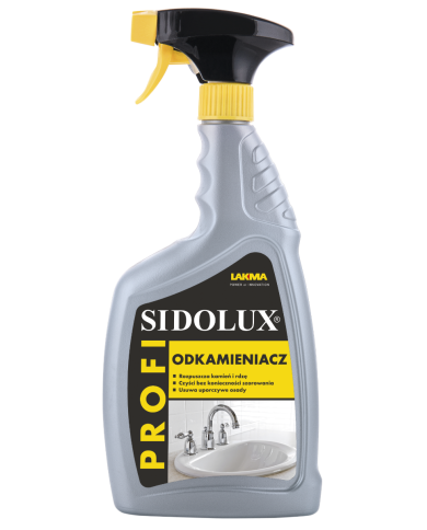 SIDOLUX PROFI 0,75 L - Skuteczny preparat do czyszczenia łazienki SIDOLUX PROFI 0,75 L - Skuteczny preparat do czyszczenia łazienki