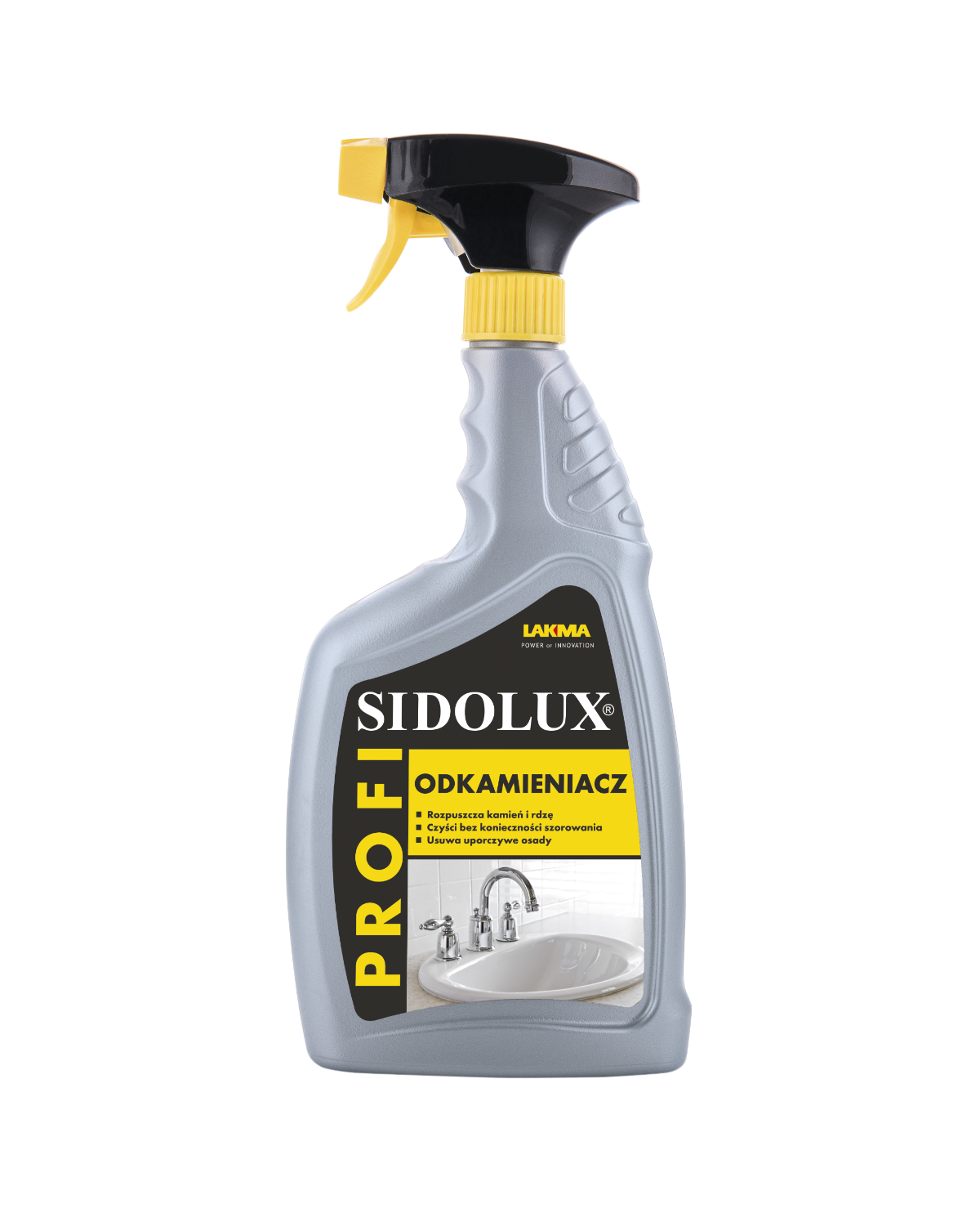 SIDOLUX PROFI 0,75 L - Skuteczny preparat do czyszczenia łazienki SIDOLUX PROFI 0,75 L - Skuteczny preparat do czyszczenia łazienki