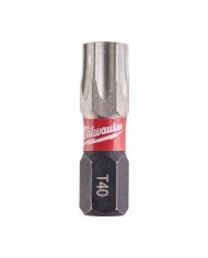 Bit Milwaukee SW TX40x25 TORX Udarowy Shockwave - Wysoka Jakość Bit Milwaukee SW TX40x25 TORX Udarowy Shockwave - Wysoka Jakość
