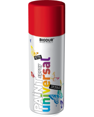 Farba spray Biodur Czerwony Ognisty RAL 3000 - Wysoka Jakość Farba spray Biodur Czerwony Ognisty RAL 3000 - Wysoka Jakość