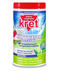 KRET BIO Aktywator do szamb i oczyszczalni 1KG - Skuteczny wybór KRET BIO Aktywator do szamb i oczyszczalni 1KG - Skuteczny wybór