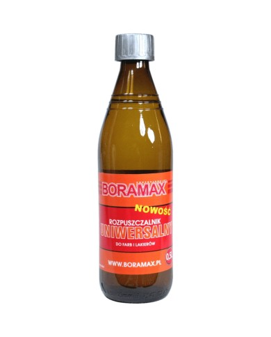 Rozpuszczalnik uniwersalny Boramax 500ml - do farb i lakierów Rozpuszczalnik uniwersalny Boramax 500ml - do farb i lakierów