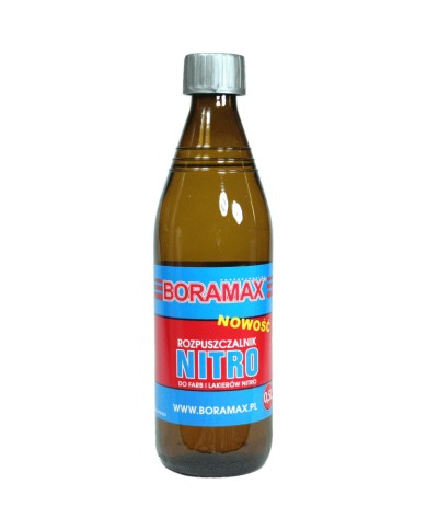 Rozpuszczalnik NITRO Boramax 500ml - Idealny do farb i lakierów Rozpuszczalnik NITRO Boramax 500ml - Idealny do farb i lakierów