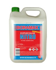 Rozpuszczalnik NITRO Boramax 5L - Idealny do farb i lakierów Rozpuszczalnik NITRO Boramax 5L - Idealny do farb i lakierów
