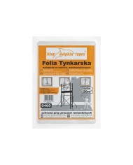Folia tynkarska 4m x 5m Blue Dolphin - Ochrona i jakość Folia tynkarska 4m x 5m Blue Dolphin - Ochrona i jakość