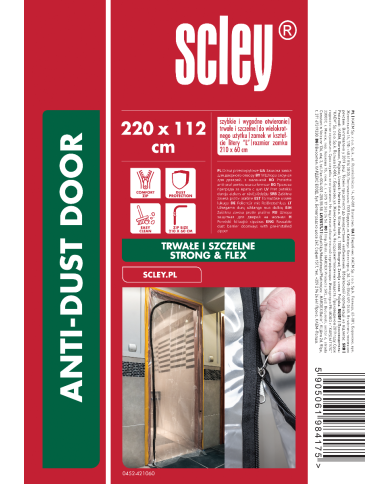 Kurtyna przeciwpyłowa L SCLEY - Skuteczna ochrona przed pyłem Kurtyna przeciwpyłowa L SCLEY - Skuteczna ochrona przed pyłem