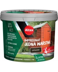 ALTAX Impregnat JEDNA WAR. Palisander 9L - Ochrona i Estetyka ALTAX Impregnat JEDNA WAR. Palisander 9L - Ochrona i Estetyka