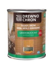 Lakierobejca TEAK 0,75L 2w1 - Ochrona i dekoracja drewna Lakierobejca TEAK 0,75L 2w1 - Ochrona i dekoracja drewna