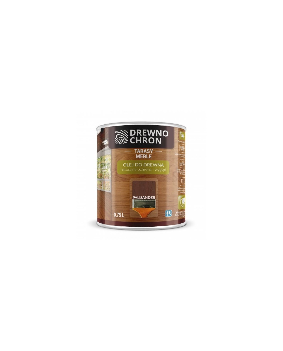 Olej do drewna PALIS 0,75L - Ochrona i pielęgnacja drewna Olej do drewna PALIS 0,75L - Ochrona i pielęgnacja drewna