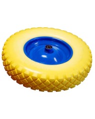 Koło pełne 400mm do taczki z łożyskami kulkowymi DOMINO