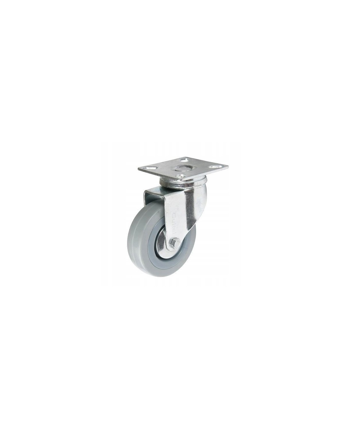 Zestaw jezdny z kołem 50mm/40kg - Płytka stała DOMINO Zestaw jezdny z kołem 50mm/40kg - Płytka stała DOMINO
