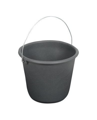 Wiadro budowlane czarne 5L BERDAL - Wytrzymałość i styl Wiadro budowlane czarne 5L BERDAL - Wytrzymałość i styl