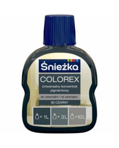 Pigment Colorex 90 czarny 100 ml - ŚNIEŻKA | Wysoka jakość!