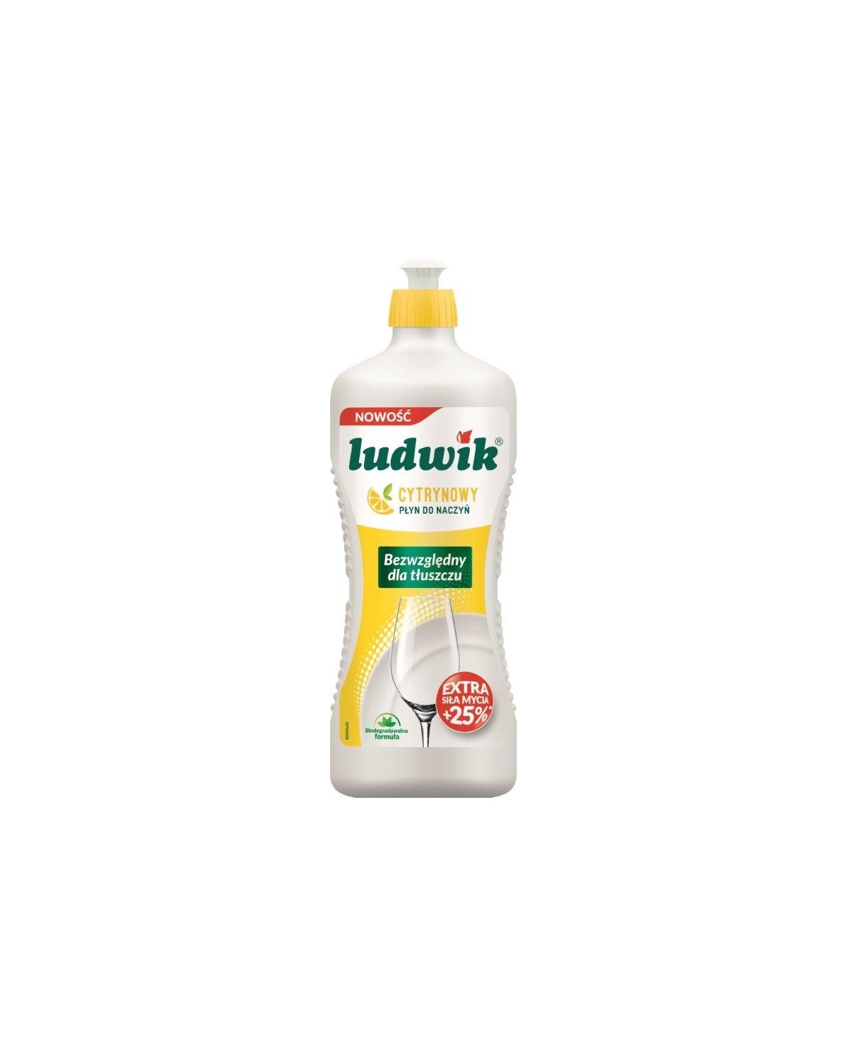 Płyn do naczyń LUDWIK 0,9 L cytryna - Skuteczna czystość! Płyn do naczyń LUDWIK 0,9 L cytryna - Skuteczna czystość!