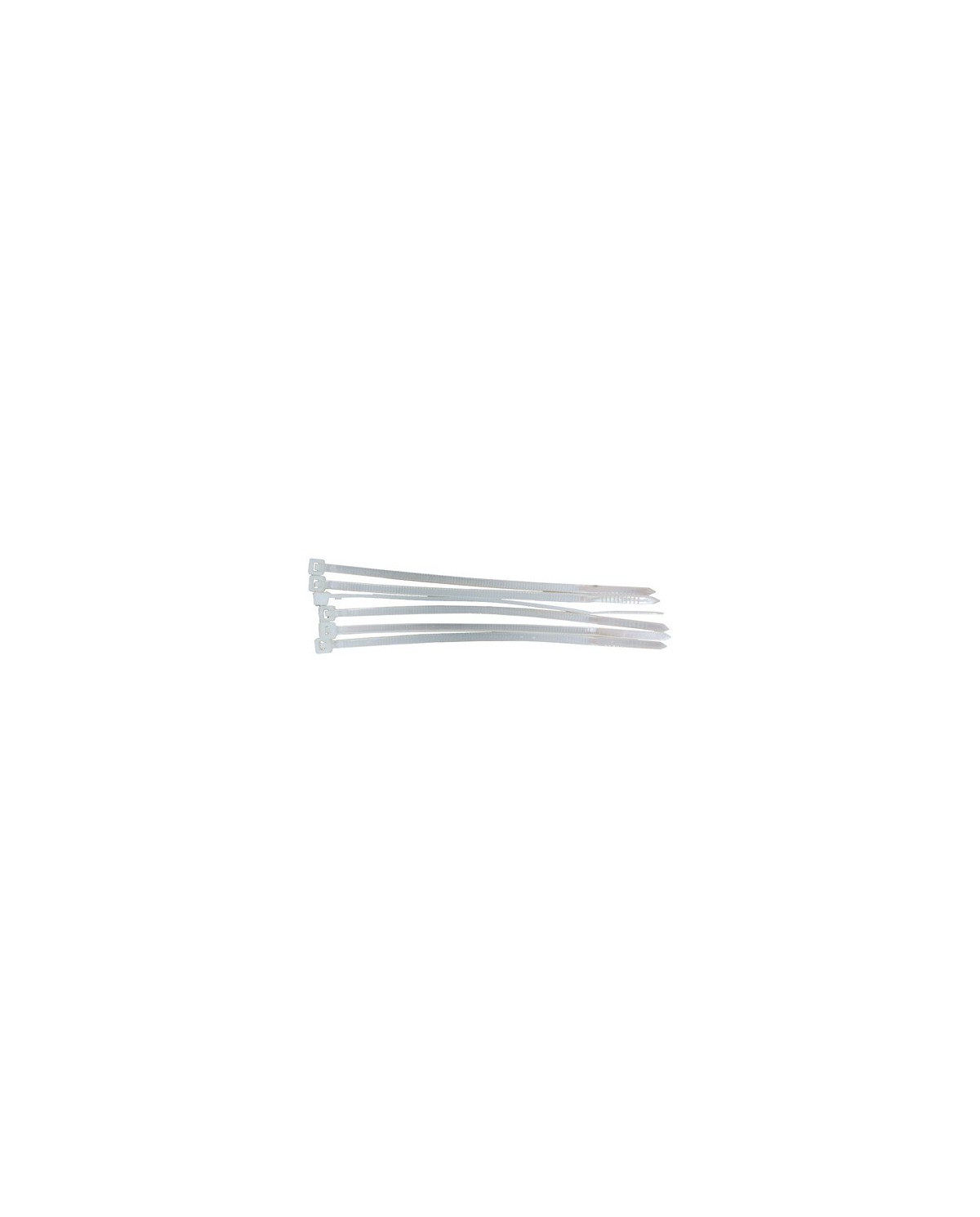 Opaski zaciskowe białe 3.6mm x 300mm - 100 sztuk w opakowaniu Opaski zaciskowe białe 3.6mm x 300mm - 100 sztuk w opakowaniu
