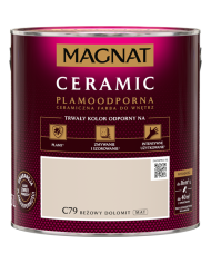 Farba plamoodporna beżowy dolomit 2,5 L - MAGNAT CERAMIC Farba plamoodporna beżowy dolomit 2,5 L - MAGNAT CERAMIC