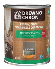 Lakierobejca 2w1 Patyna 0,75 L - Ochrona i Estetyka DREWNOCHRON Lakierobejca 2w1 Patyna 0,75 L - Ochrona i Estetyka DREWNOCHRON