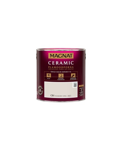 Farba plamoodporna piaskowy opal 2,5 L - MAGNAT CERAMIC Farba plamoodporna piaskowy opal 2,5 L - MAGNAT CERAMIC
