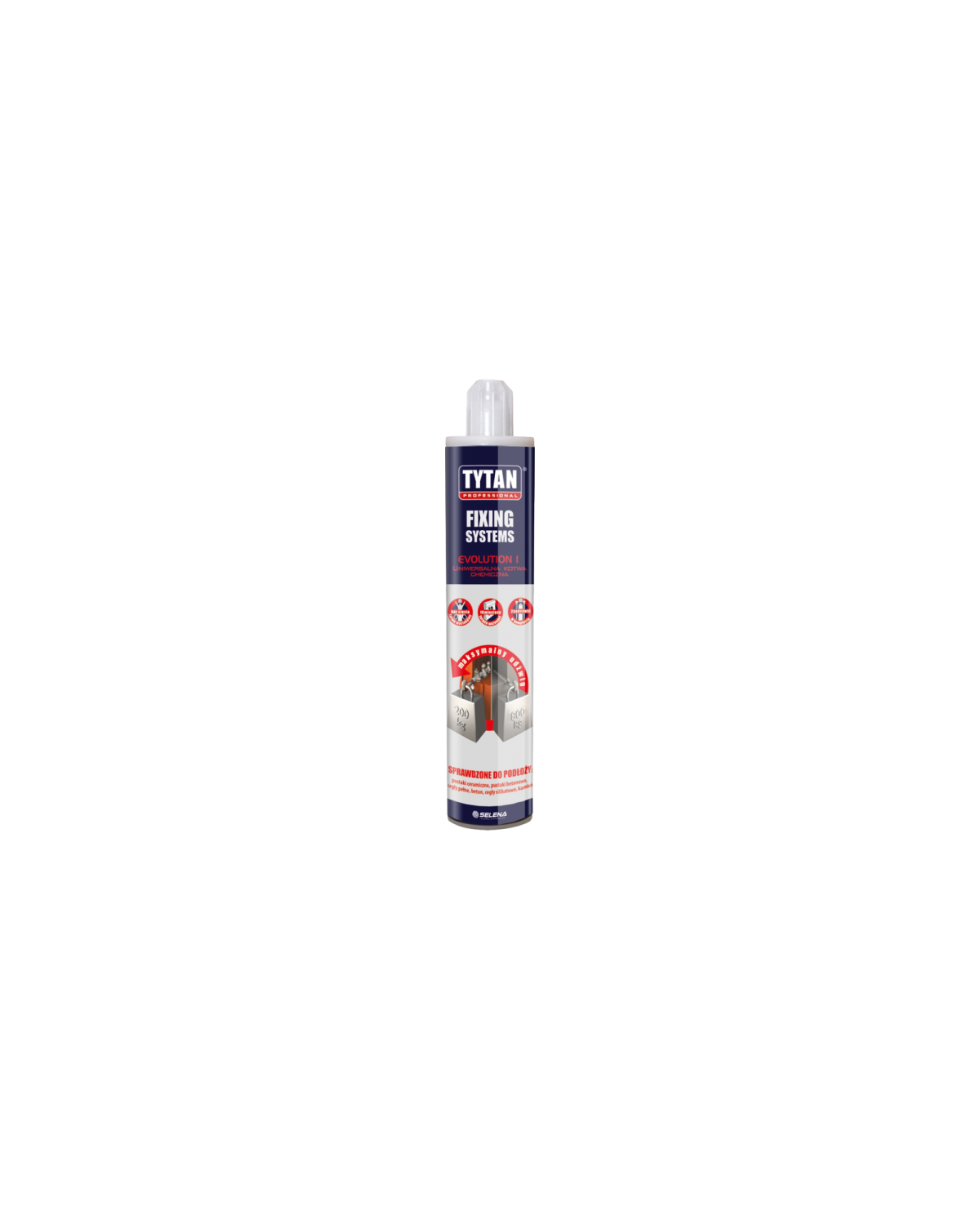 Żywica poliestrowa bez styrenu 300 ml czerwona TYTAN - kotwa chemiczna Żywica poliestrowa bez styrenu 300 ml czerwona TYTAN - kotwa chemiczna