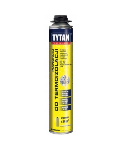 Pianoklej do termoizolacji 820 ml szary TYTAN PROFESSIONAL - Kup teraz! Pianoklej do termoizolacji 820 ml szary TYTAN PROFESSIONAL - Kup teraz!