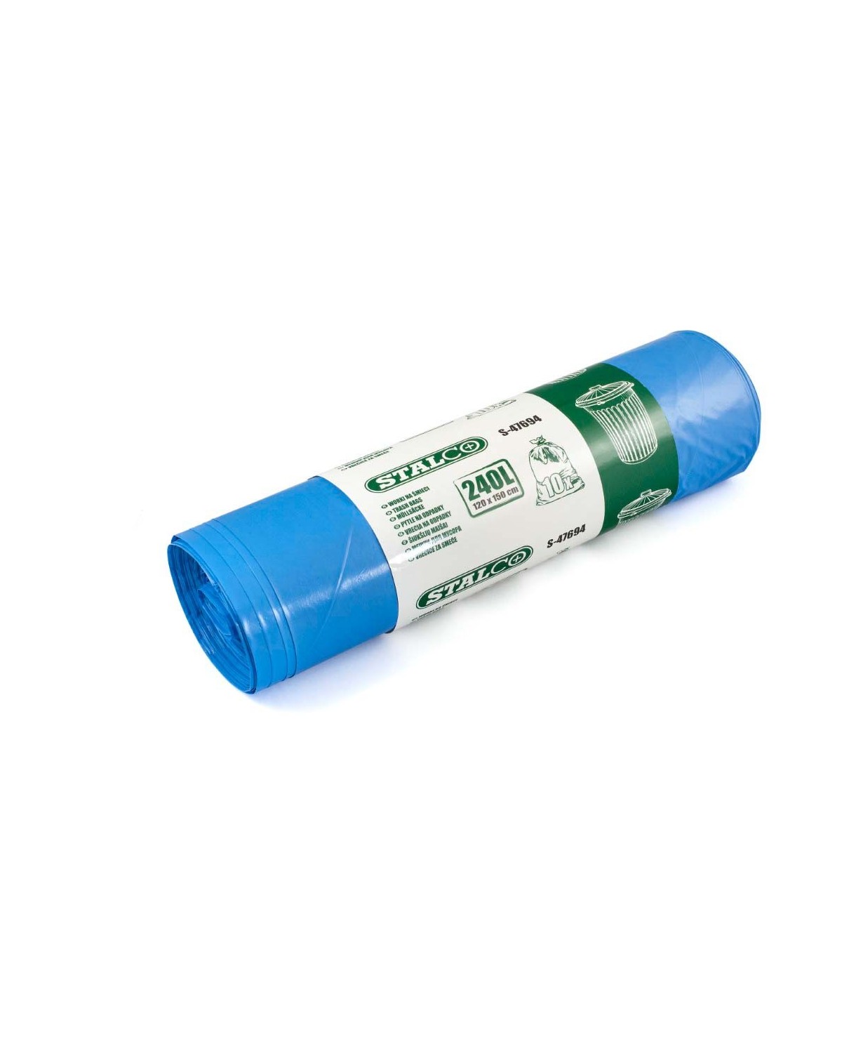Worki na śmieci 240 L LDPE 10 szt. STALCO - Wysoka jakość Worki na śmieci 240 L LDPE 10 szt. STALCO - Wysoka jakość