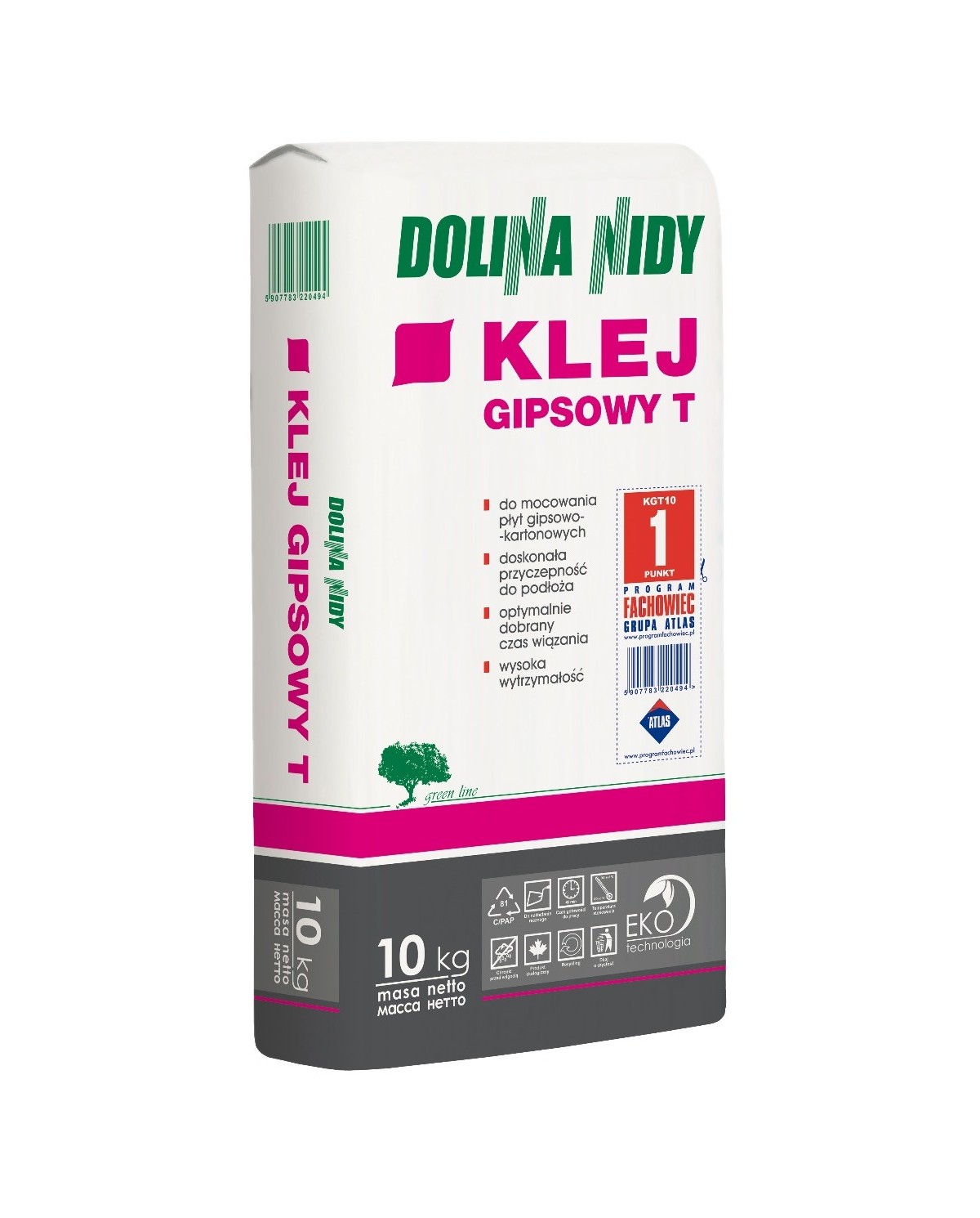 Klej gipsowy T 10 kg DOLINA NIDA - Wysoka jakość i wydajność Klej gipsowy T 10 kg DOLINA NIDA - Wysoka jakość i wydajność