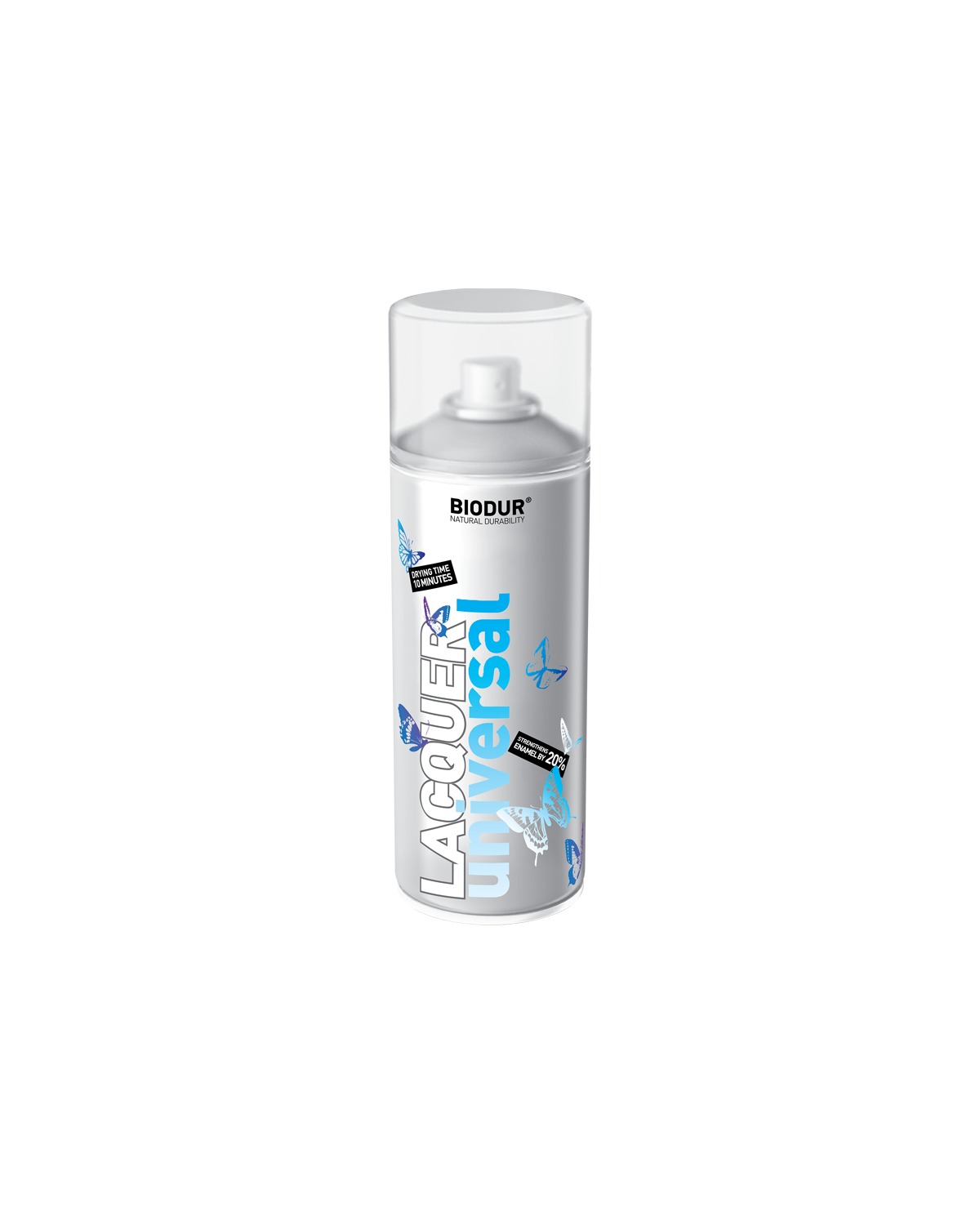 Lakier w aerozolu Biodur połysk 400ML - Wysoka jakość i trwałość Lakier w aerozolu Biodur połysk 400ML - Wysoka jakość i trwałość