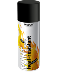 Biodur Emalia czarna 400ml - odporna na wysokie temperatury Biodur Emalia czarna 400ml - odporna na wysokie temperatury